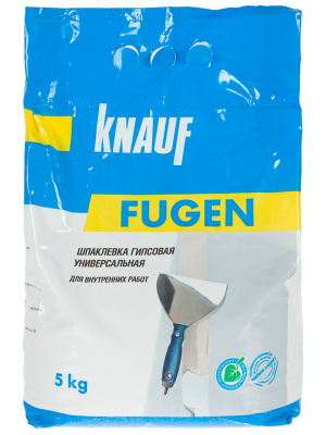 Шпатлевка гипсовая Knauf Фуген, 5 кг