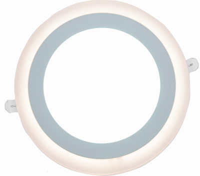 Светильник светодиодный встраиваемый (круг) LE LED 2CLR 16W 3/6K LE061300-0022 