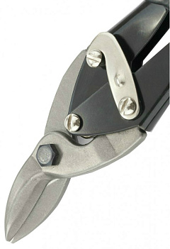 Ножницы по металлу 250 мм, левые, обрезиненные рукоятки// MATRIX