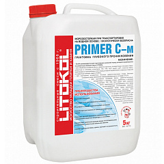 Грунтовка глубокого проникновения Litokol Primer C-m, 5 кг