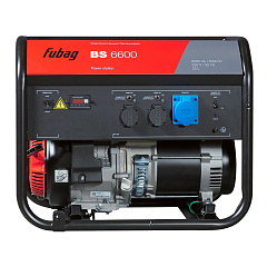 Бензиновый генератор Fubag, BS 6600, 230 В, 6 кВт