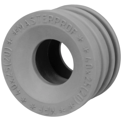 Манжета для канализации MPF (MasterProf), серый, 40х25 мм