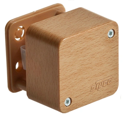 Коробка распаячная открытой проводки для кабель-каналов Тусо RUVinil (IP40) 65002-38М, 55х55х32 мм