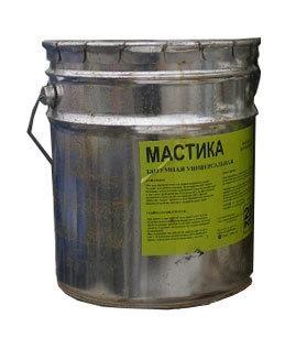 Мастика битумная холодная МБУ-18 л (16 кг)