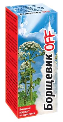 Средство для удаления сорняков Борщевик OFF – это набор из трёх препаратов для самостоятельного применения баковой смеси для усиленного действия против борщевика. Два гербицида (Чистогряд и Линтур) направлены на борьбу со злостным сорняком, Панэм – применяется совместно с гербицидами для повышения их эффективности.