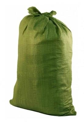 Мешок для строительного мусора, зеленый, 55х95 см
