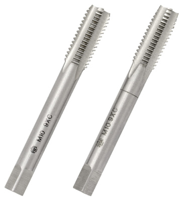 Метчик ручной М10х1,5 мм, комплект 2 шт, в ПВХ 3705016 купить в отделе магазина Экономстрой