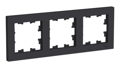 Рамка 3 поста карбон Atlas ATN001003 купить в отделе магазина Экономстрой