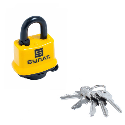 Замок навесной Булат ВС 0330 всепогодный, 5 кл. d=5 мм купить в отделе магазина Экономстрой