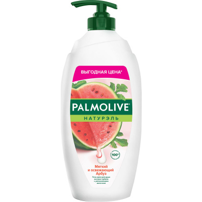 Гель для душа Palmolive Натурэль Мягкий и освежающий арбуз, 750 мл купить в отделе магазина Экономстрой