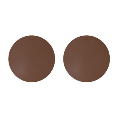 Стопор самоклеющийся для стен Palladium, коричневый, Ø60 мм, 2 шт купить в отделе магазина Экономстрой