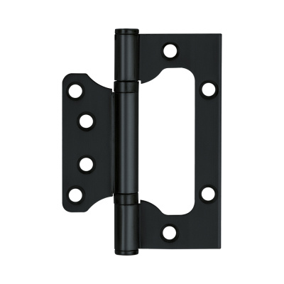 Петля Ajax (Аякс) универсальная без врезки IN4000W BL (100/P-2B 100x2,3 мм) черный купить в отделе магазина Экономстрой