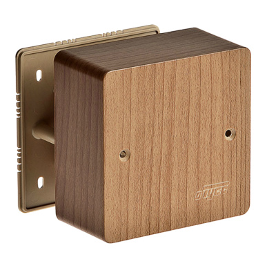 Коробка распаячная открытой проводки для кабель-каналов Тусо RUVinil (IP40) 65015-08М, 85х85х42 мм купить в отделе магазина Экономстрой