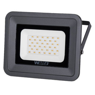 Светодиодный прожектор Wolta, WFLS-30W/06, 30 Вт, 4000К, IP65, 2700 Лм, серый купить в отделе магазина Экономстрой