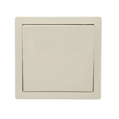 Выключатель 1- клавишный  Lezard Leto, белый купить в отделе магазина Экономстрой