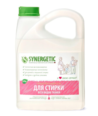 Гель для стирки белья универсальный 2,75 л Synergetic купить в отделе магазина Экономстрой