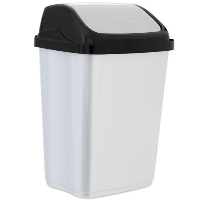 Контейнер для мусора VITTORIO, серый, 26 л, 34х27х51см, HL011405 купить в отделе магазина Экономстрой