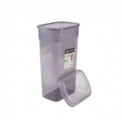 Банка для хранения сыпучих продуктов Peggy, серая, 1,9 л купить в отделе магазина Экономстрой