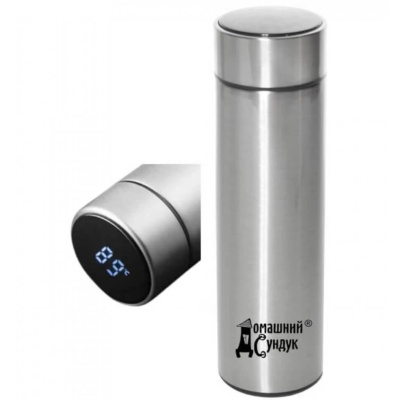Термос из нержавеющей стали, Домашний Сундук, с датчиком температуры, 0,5 л купить в отделе магазина Экономстрой