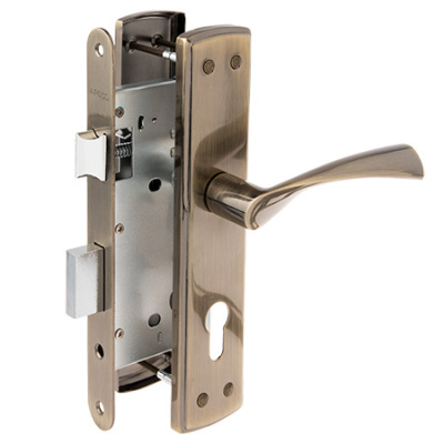 Замок врезной Apecs 1823-AB, бронза купить в отделе магазина Экономстрой