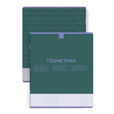 Тетрадь предметная Нескучная классика Геометрия, А5+ (48 листов) купить в отделе магазина Экономстрой