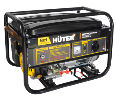 Электрогенератор бензиновый Huter DY3000LX 64/1/10, 2,5 кВ