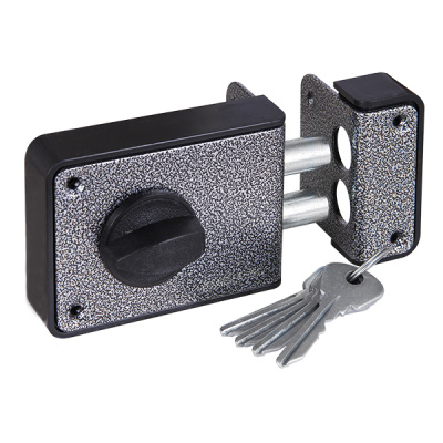 Замок накладной Зенит ЗН1-3-1 (серебро) купить в отделе магазина Экономстрой