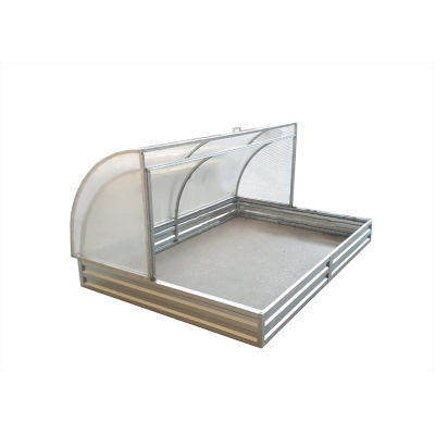 Парник "Хлебница" с грядкой и поликарбонатом, 1х1х2 м купить в отделе магазина Экономстрой