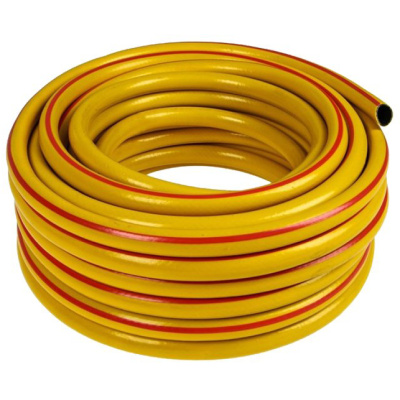 Шланг армированный 3-х слойный Вихрь, желтый, 1/2" (13 мм), 25 м купить в отделе магазина Экономстрой