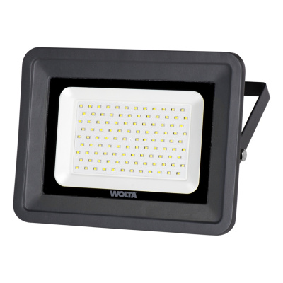 Светодиодный прожектор Wolta, WFL-100W/06, 100 Вт, 5700К, IP65, 9000 Лм, серый купить в отделе магазина Экономстрой