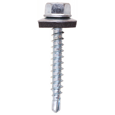 Саморез кровельный Стройбат ZP оцинкованный, 5,5х32 мм (60 шт) купить в отделе магазина Экономстрой