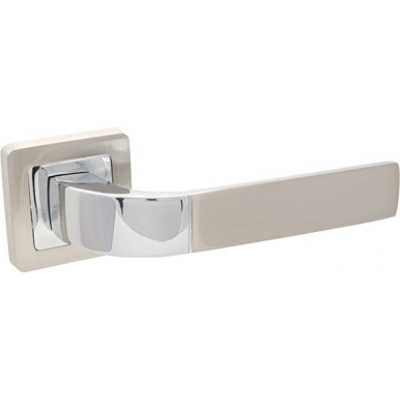 Ручки дверные Code Deco, H-22104-A-NIS/CR, матовый никель/хром купить в отделе магазина Экономстрой