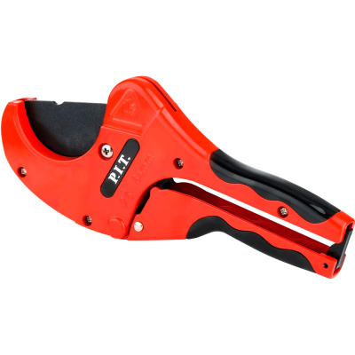 Труборез для пластиковых труб P.I.T, храповой механизм, двухкомпонентная рукоятка, 0-65 мм купить в отделе магазина Экономстрой