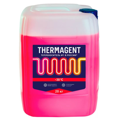 Теплоноситель Thermagent -30°С на основе этиленгликоля, 20 кг купить в отделе магазина Экономстрой