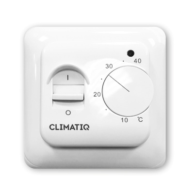 Терморегулятор Climatiq BT, базовый, механический, белый, RTC70.26 купить в отделе магазина Экономстрой