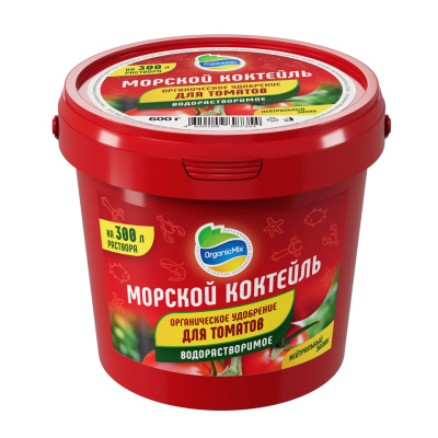 Морской коктейль Органик Микс (водорастворимый) для томатов, 600 гр купить в отделе магазина Экономстрой