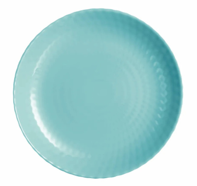 Тарелка десертная, стекло, 19 см, круглая, Pampille Turquoise, Luminarc, Q4651, бирюзовый купить в отделе магазина Экономстрой