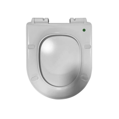 Сиденье для унитаза белое дюропласт микролифт Circulo Selena C101WG купить в отделе магазина Экономстрой