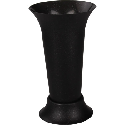 Ваза для цветов под срезку, черный, d 18,5 см, h 31 см купить в отделе магазина Экономстрой