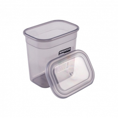 Банка для хранения сыпучих продуктов Peggy, серая, 1,15 л купить в отделе магазина Экономстрой