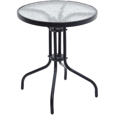 Стол стеклянный, D-60 см купить в отделе магазина Экономстрой