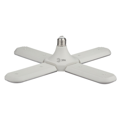 Фитолампа для растений Эра, FITO-36W-RB-E27-FO, светодиодная, 4-х лепестковая, красно-синего спектра, 36 Вт купить в отделе магазина Экономстрой