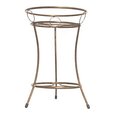 Подставка для цветов Дуэт на 2 горшка, бронзовый антик, 46х31х31 см купить в отделе магазина Экономстрой