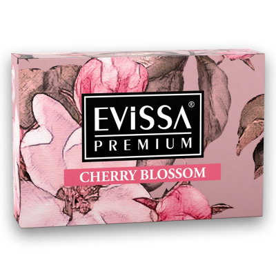 Мыло туалетное Evissa, вишня, в картонной коробке (флоупак), 150 гр купить в отделе магазина Экономстрой