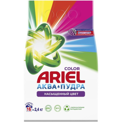 Стиральный порошок Ariel Color автомат, 2,4 кг купить в отделе магазина Экономстрой