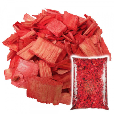 Щепа декоративная, красная, 60 л купить в отделе магазина Экономстрой