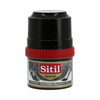 Крем-блеск для обуви Sitil, черный, 60 мл купить в отделе магазина Экономстрой