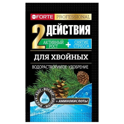 Удобрение Хвойное Bona Forte, 100 г купить в отделе магазина Экономстрой