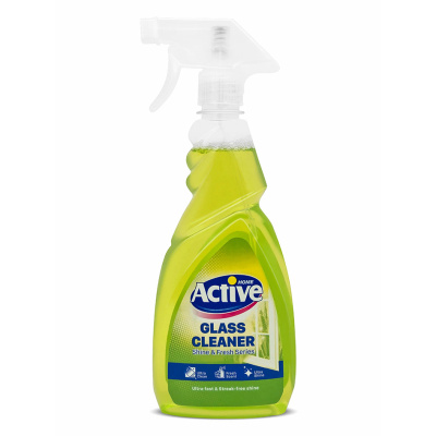 Средство для очистки стекол, окон и зеркал ACTIVE ИРАН "Лайм", 500 мл купить в отделе магазина Экономстрой