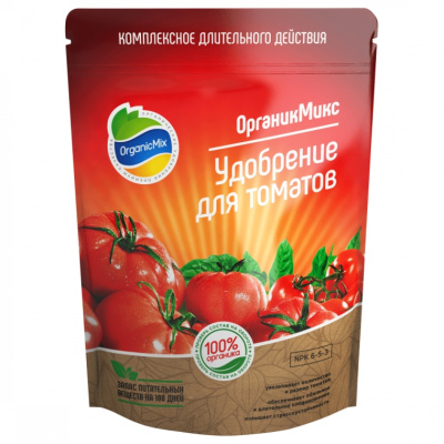 Удобрение органическое ОрганикМикс, для томатов, 850 гр купить в отделе магазина Экономстрой